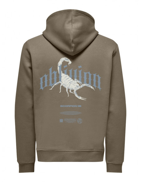 Sudadera Capucha Ajustable 22032073 ONSBERNIE REG HOODIE SWEAT