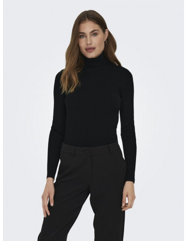 Top Punto Canalé Ajustado Only 15165075 ONLKAROL L/S ROLLNECK PULLOVER KNT NOOS