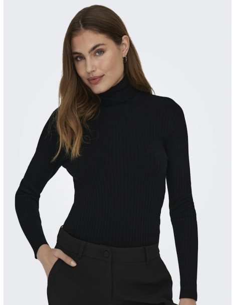 Top Punto Canalé Ajustado Only 15165075 ONLKAROL L/S ROLLNECK PULLOVER KNT NOOS 2