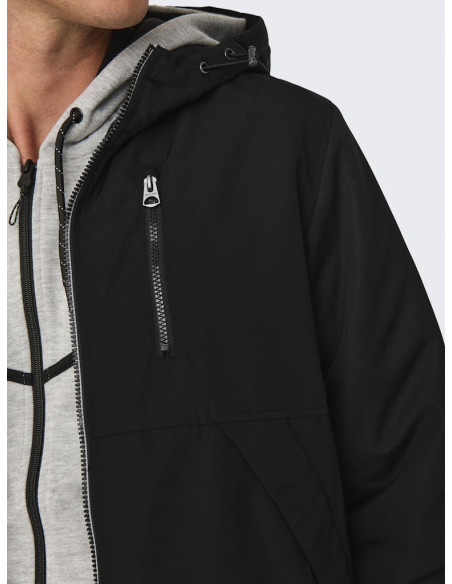 Parka Acolchada Capucha Only&Sons 22025214 ONSJAYDEN HOOD JACKET OTW VD