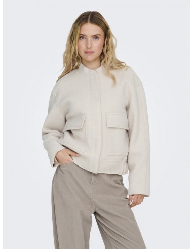 Cazadora Bomber Rizo Only 15335196 ONLSANNE BOUCLE BOMBER OTW