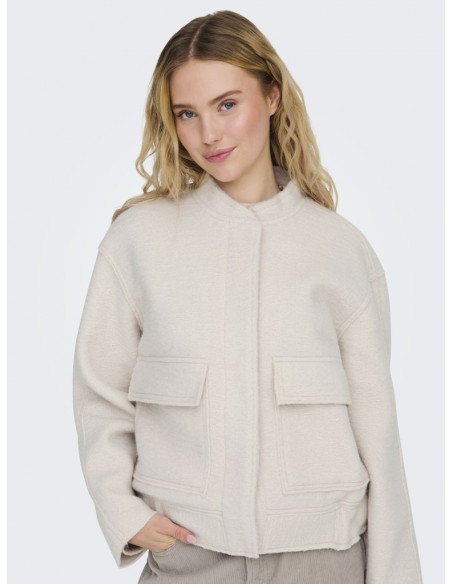 Cazadora Bomber Rizo Only 15335196 ONLSANNE BOUCLE BOMBER OTW