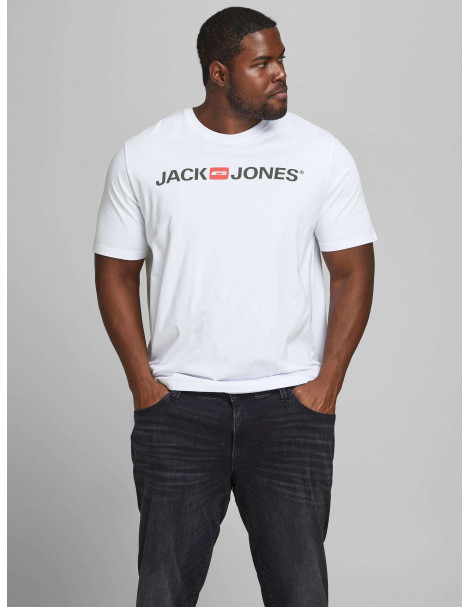 Camiseta Hombre Jack & Jones Plus 12184987 JJECORP LOGO TEE SS CREW NECK NOOS PS
