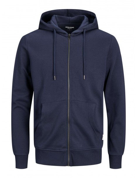 Sudadera Cremallera Jack & Jones Plus 12182493  JJEBASIC SWEAT ZIP HOOD NOOS PS 2