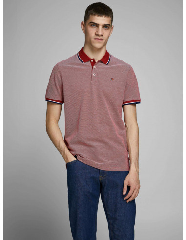 Polo Piqué Hombre Jack & Jones 12169064 JPRBLUWIN POLO SS STS