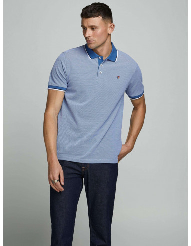 Polo Piqué Hombre Jack & Jones 12169064 JPRBLUWIN POLO SS STS