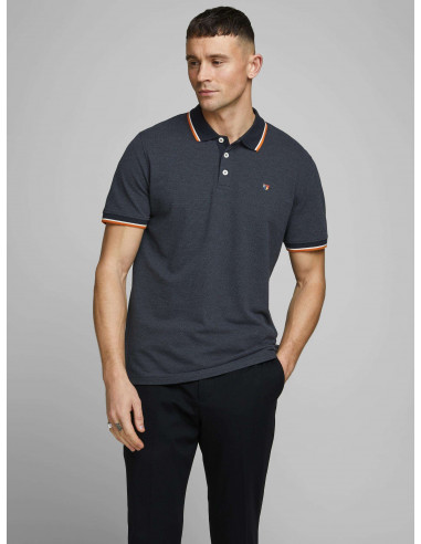 Polo Piqué Hombre Jack & Jones 12169064 JPRBLUWIN POLO SS STS