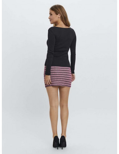 Camiseta Canalé Mujer Vero Moda 10254130 VMNATASHA LS PLACKET TOP NOOS